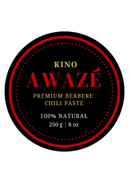Kino Awazé Berbere Chili Paste label